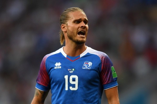 Rúrik Gíslason, el islandés que causó furor durante el Mundial de Rusia 2018 por su apariencia física (Foto: Getty Images)
