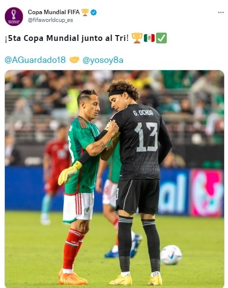 FOTO: CAPTURA SELECCIÓN DE MÉXICO
