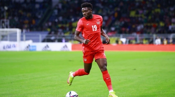 Alphonso Davies, selección de Canadá
