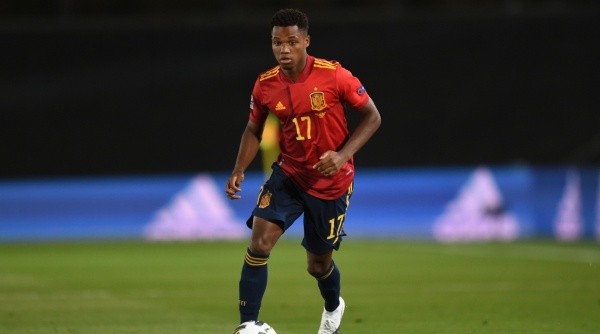 Ansu Fati, selección de España