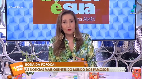 Sonia Abrão não gostou da caracterização de Rodrigo Faro - Foto: RedeTV!