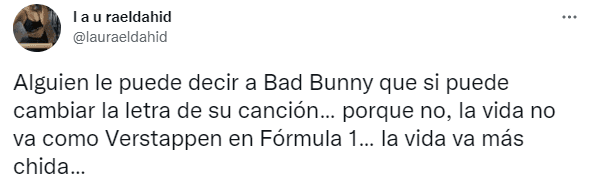 Los fanáticos de Checo Pérez y una clara petición para Bad Bunny