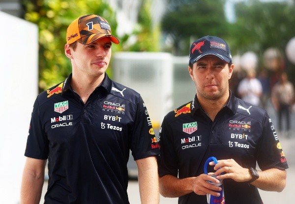 Sergio Pérez le quiere pelear el título a Verstappen en 2023 (Getty Images)