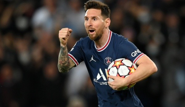 Lionel Messi en PSG: Getty