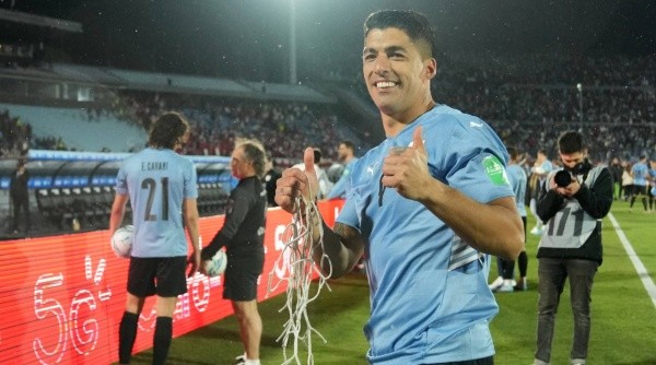 Luis Suárez, con la mente en Uruguay y Qatar 2022