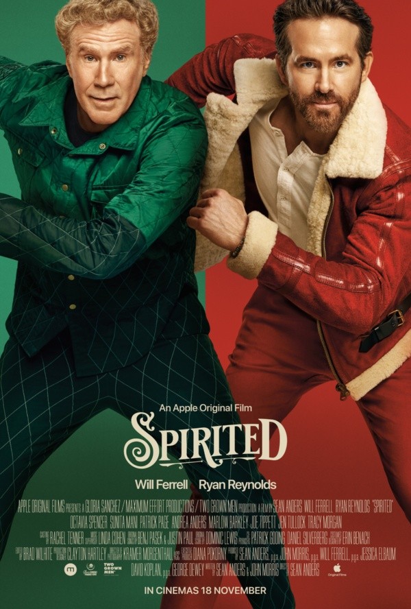 El póster de Spirited. (IMDb)