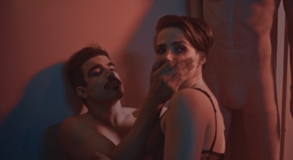 Caio Castro e Letícia Colin como Pablo e Vanessa em Todas as Flores. Foto: Reprodução/Globoplay