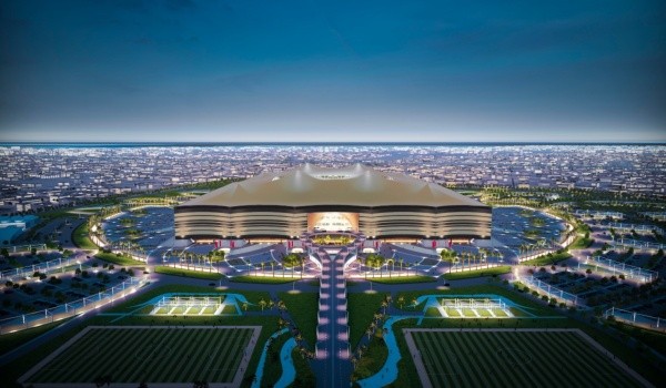 Estadio Al Khor, casa del Qatar vs. Ecuador: Getty