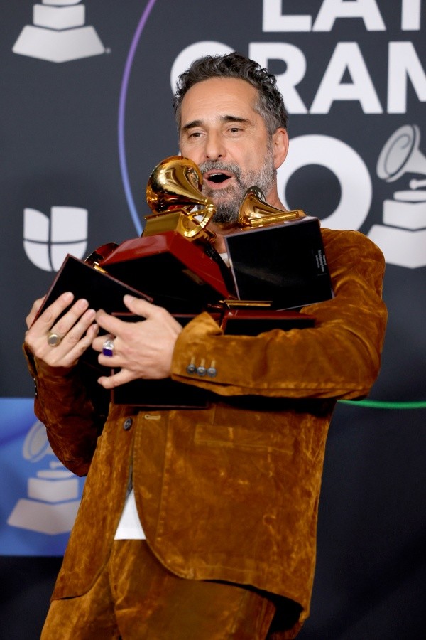 Jorge Drexler en los Latin Grammy 2022 (Getty).