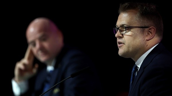 Bryan Swanson, director de comunicaciones de la FIFA (Getty Images)