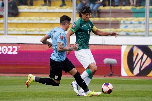 Moreno Martins en juego con Bolivia. Getty.