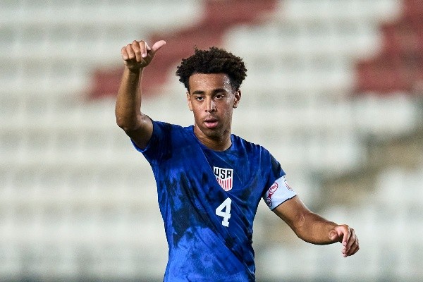 Tyler Adams, el nuevo encargado de llevar el brazalete del combinado norteamericano (Foto: Getty Images)