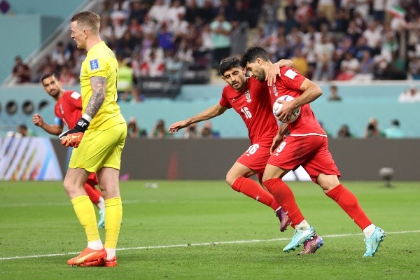 Irán descuenta a través de Taremi a los 20 del segundo tiempo (Getty Images)
