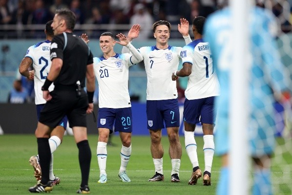 Jack Grealish marcó el 6-1 a los 44 del segundo tiempo (Getty Images)