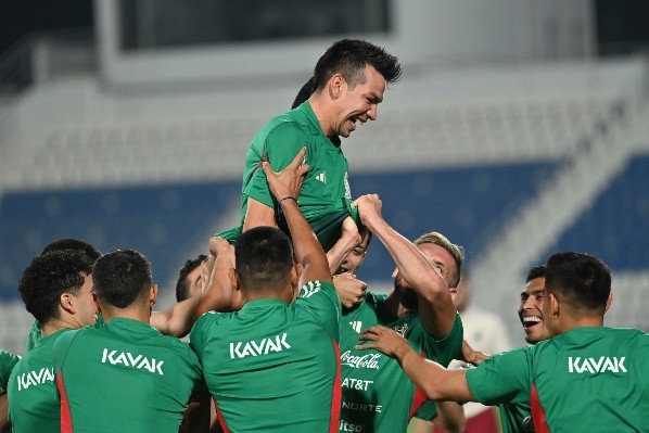 Buen ánimo en la previa de México vs. Polonia (Imago 7)