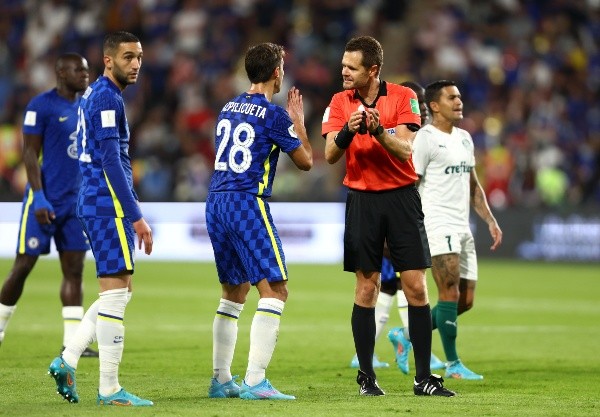 El australiano dirigió la final del Mundial de Clubes 2021 entre Chelsea y Palmeiras (Foto: Getty Images)