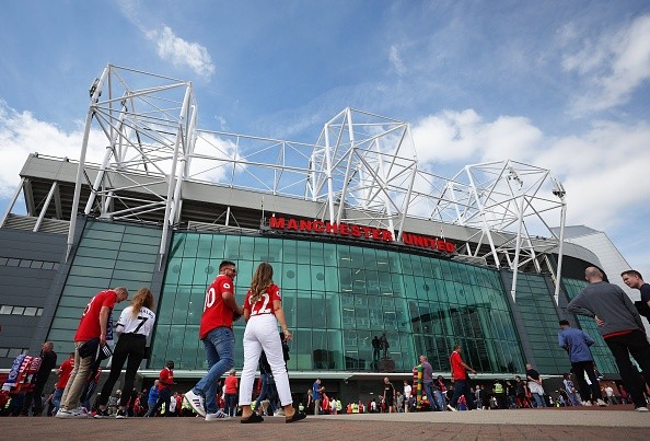 Estadio Old Trafford de Manchester United. Getty.