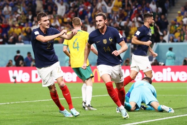 Adrien Rabiot empató el partido para Francia (Getty Images)