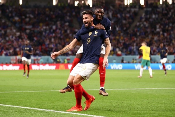 Olivier Giroud dio vuelta el partido para Francia (Getty Images)