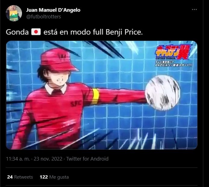 Benji-Price Shūichi Gonda Japón Alemania Qatar 2022 Benji-Price Shūichi Gonda Japón Alemania Qatar 2022