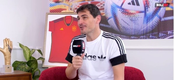 Iker Casillas habló con Bolavip en Qatar.