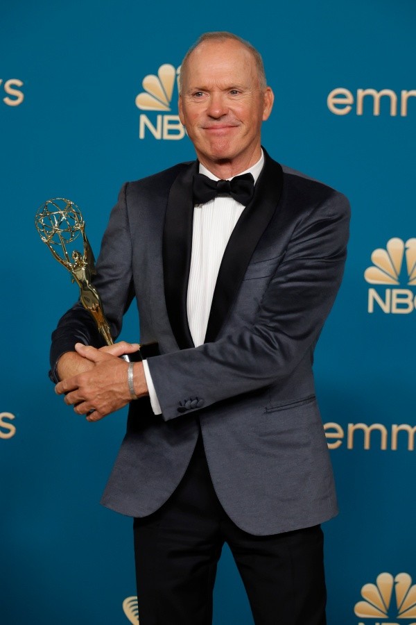 Michael Keaton, el Mejor Actor en Miniserie por Dopesick según los Premios Emmy (Getty).