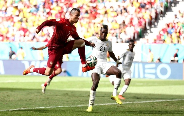 Con Cristiano Ronaldo, Portugal venció a Ghana en el único duelo entre ambos (Foto: Getty Images)
