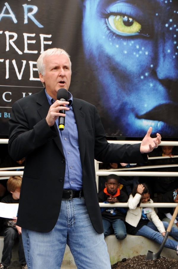 James Cameron dirige Avatar: The Way of Water (Getty).