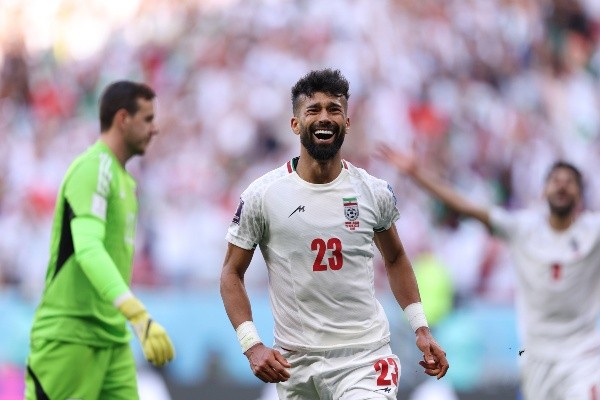 Irán venció 2-0 a Gales (Getty Images)
