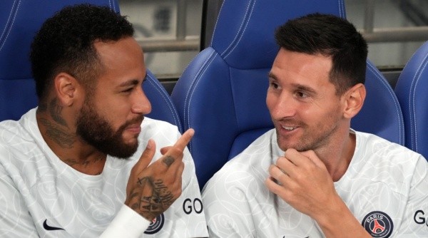 Messi y Neymar, figuras de PSG (Getty Images)