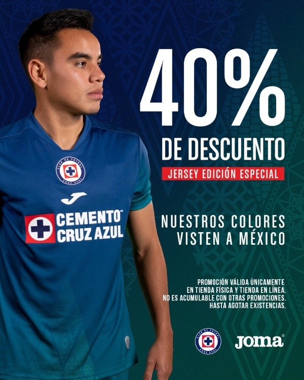 Cruz Azul lanza en oferta su playera mundialista para apoyar a México en  Qatar 2022