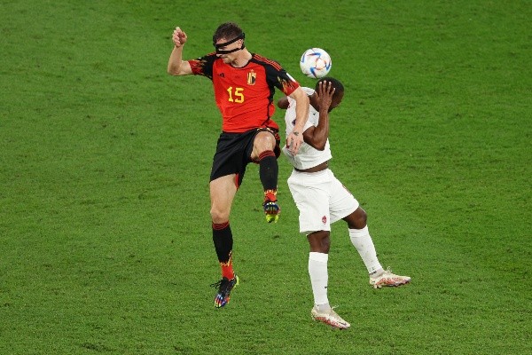 Meunier usa una máscara protectora.