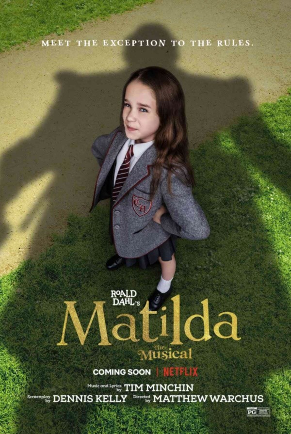 Pôster oficial do reboot de Matilda - Imagem: Reprodução/Netflix