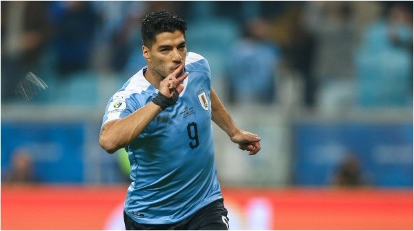 Un ícono, un referente, Suárez es sinónimo del gol en Uruguay (Getty Images)