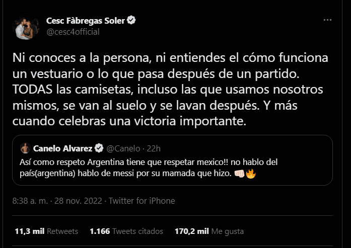 Cesc Fabregas Canelo Álvarez Lionel Messi Cesc Fabregas Canelo Álvarez Lionel Messi