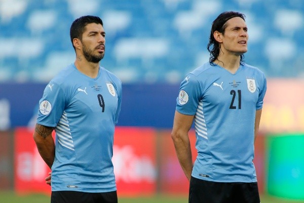 Edinson Cavani podría reemplazar a Luis Suárez en la formación titular de Uruguay ante Portugal (Foto: Getty Images)