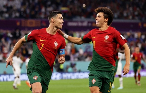 Cristiano Ronaldo convirtió un gol en la victoria de Portugal ante Ghana en el debut en el Mundial de Qatar 2022 (Foto: Getty Images)