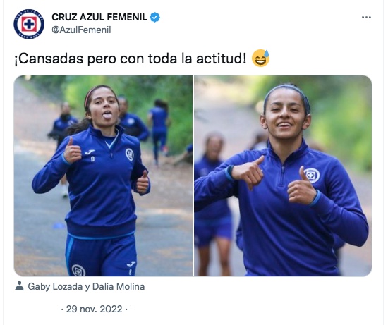 Cruz Azul Femenil | Twitter