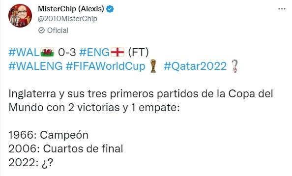 Míster Chip en Twitter.