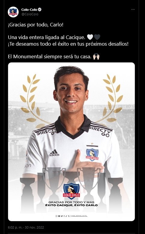 Carlo Villanueva Colo Colo