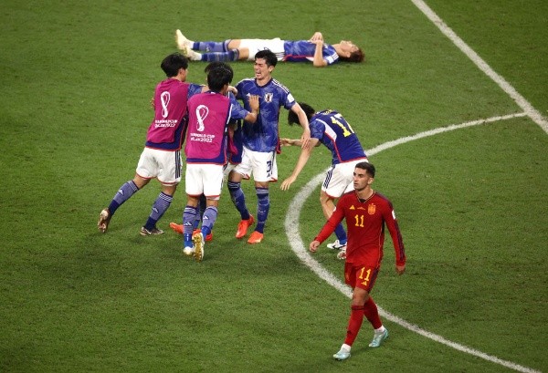 Batacazo de Japón con victoria a España (foto: Getty)