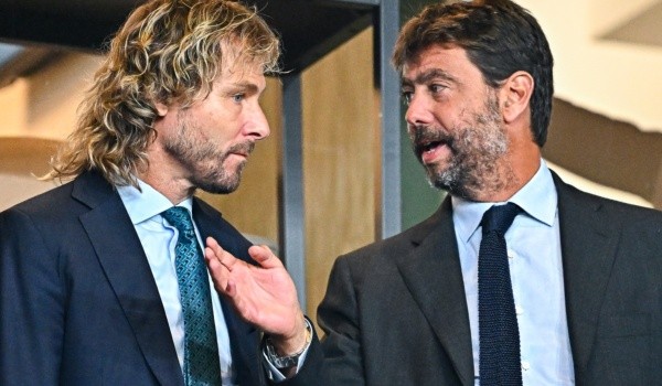 Andrea Agnelli y Pavel Nedved: Getty