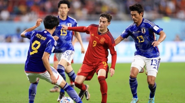 España no pudo ante Japón