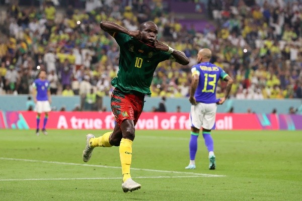 Foto: Clive Brunskill/Getty Images - Aboubakar fez o gol de Camarões