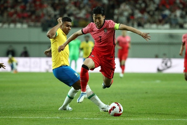 Brasil y Corea del Sur protagonizaron un amistoso a mediados de 2022 (Foto: Getty Images)