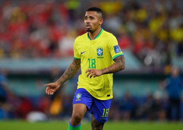 Gabriel Jesus se pierde el resto del Mundial de Qatar 2022 con Brasil (Foto: Getty Images)
