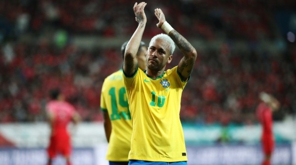 El look de Neymar ante Corea del Sur en junio de 2022