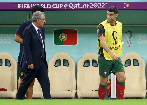 Cristiano Ronaldo no participó del primer entrenamiento de Portugal de cara al partido con Marruecos (Foto: Getty Images)
