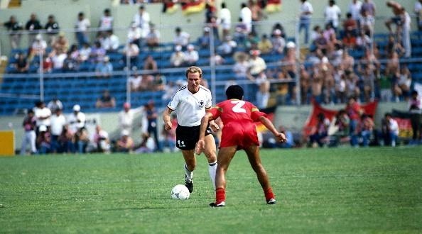 Schlage/ullstein bild via Getty Images - Marrocos contra a Alemanha na Copa do Mundo em 1986