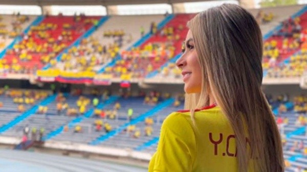 Luciana y su pasión por el fútbol y en especial por su marido (Instagram)
